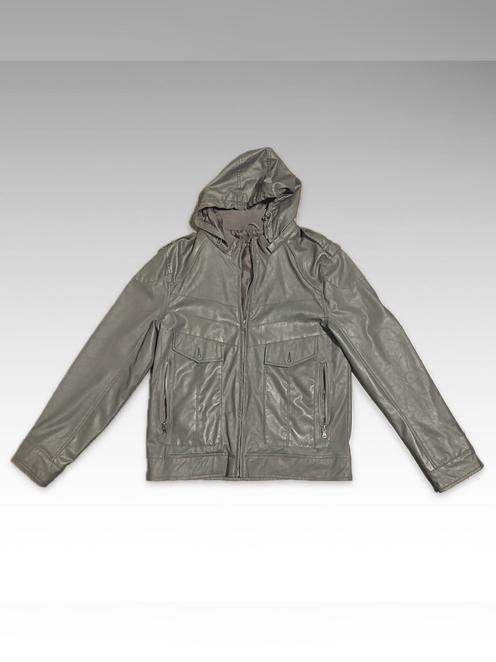 INC International Concepts Men’s Hooded Jacket – Medium –